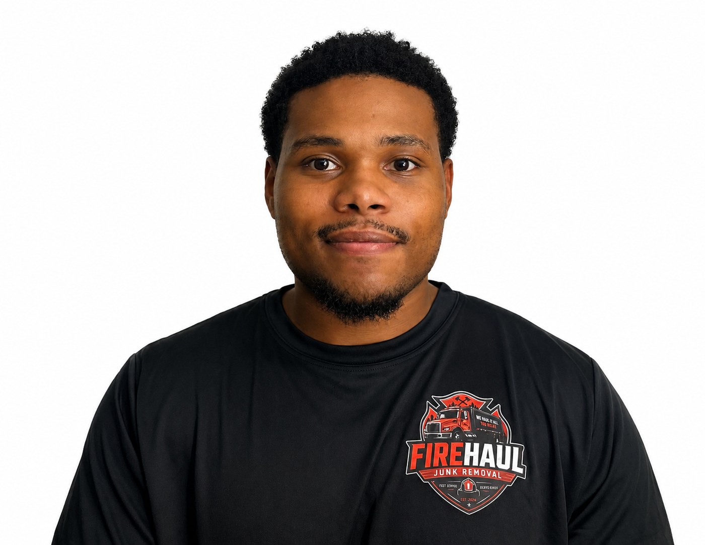 Jaylen, owner of Fire Haul Junk Removal